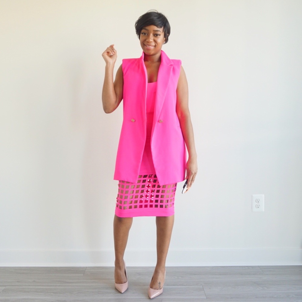 Neon Pink Vest